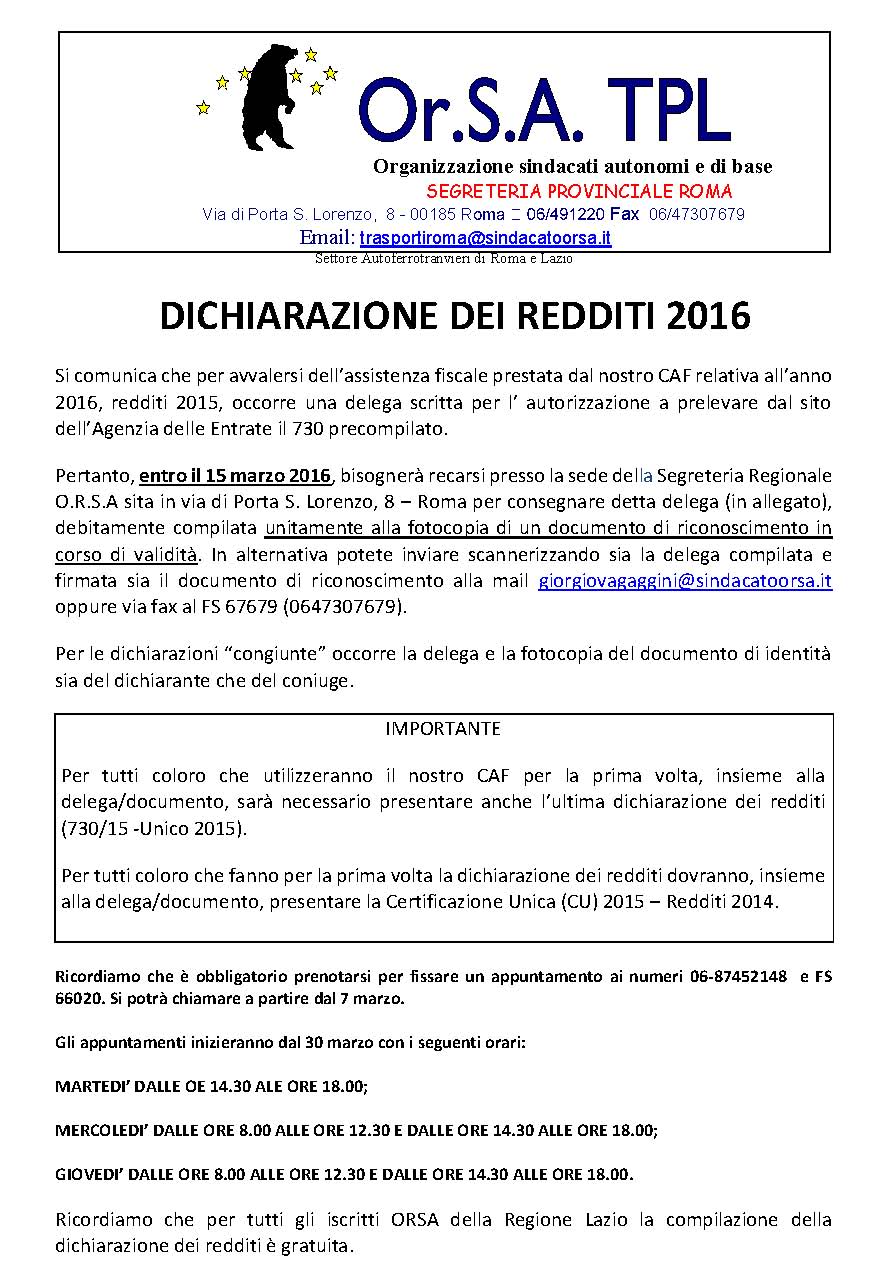Stock options dichiarazione redditi
